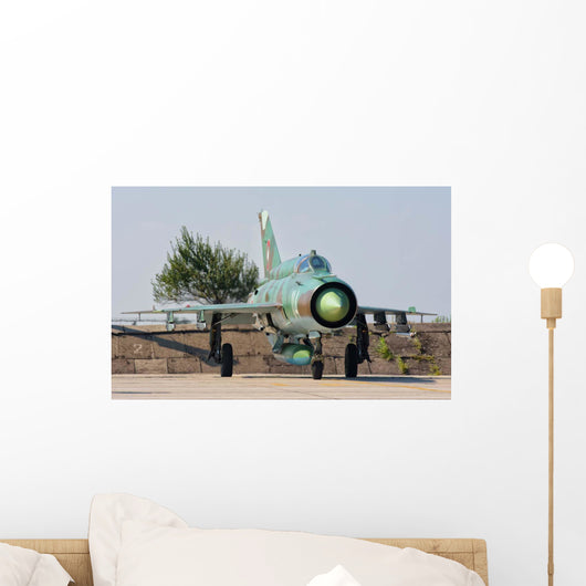 Bulgarian Air Force Mig-21 Wall Decal Design 5