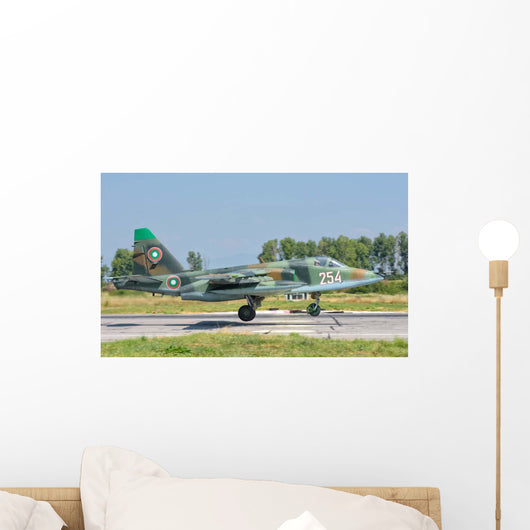 Bulgarian Air Force Su-25 Wall Decal Design 1