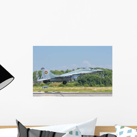 Bulgarian Air Force Mig-29 Wall Decal Design 2