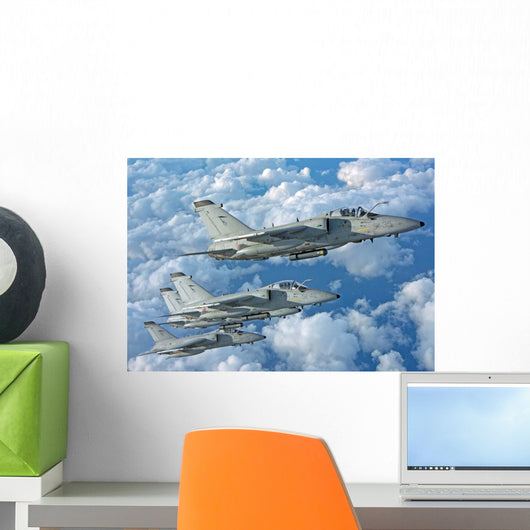 Formation Italian Air Force Wall Decal Design 1