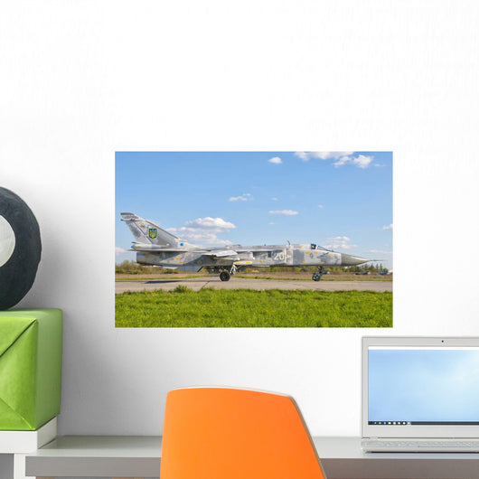 Ukrainian Air Force Su-24 Wall Decal Design 22
