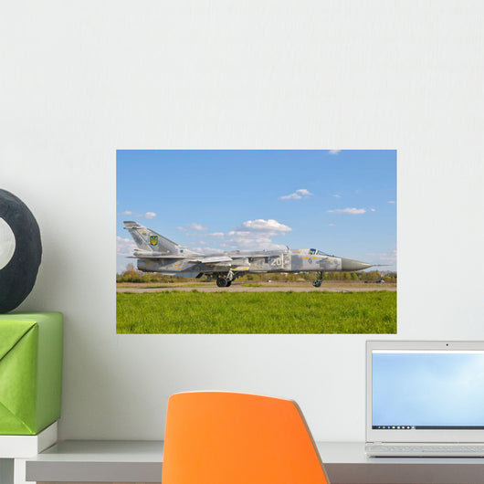 Ukrainian Air Force Su-24 Wall Decal Design 21