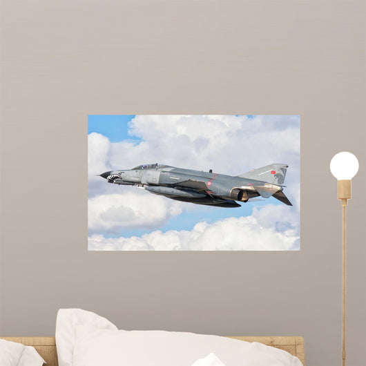 Turkish Air Force F-4 Wall Decal Design 4