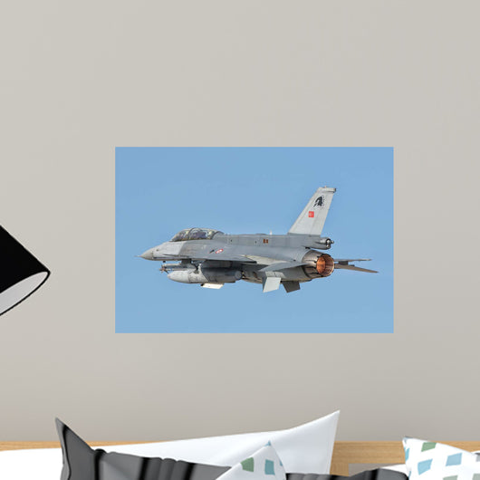 Turkish Air Force F-16 Wall Decal Design 2