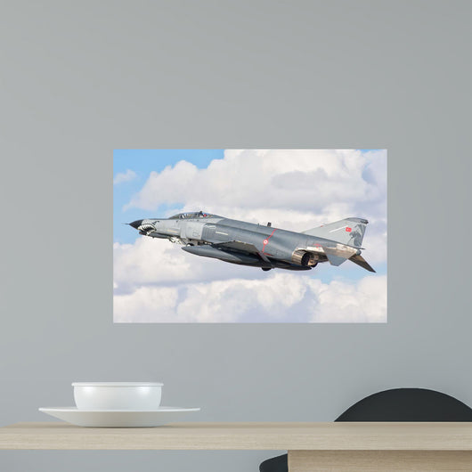 Turkish Air Force F-4 Wall Decal Design 3