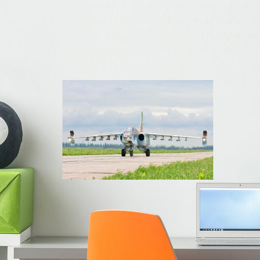 Ukrainian Air Force Su-25 Wall Decal Design 6