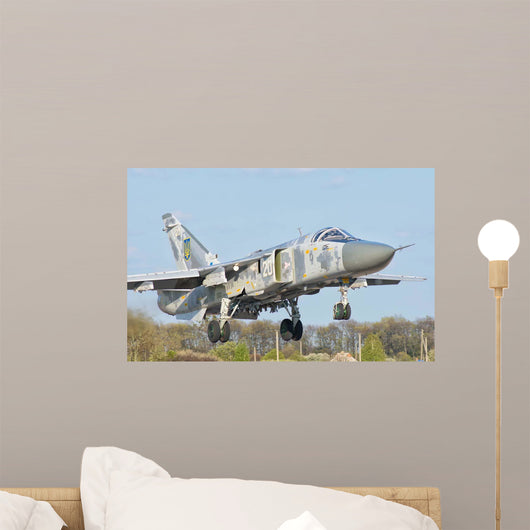 Ukrainian Air Force Su-24 Wall Decal Design 8