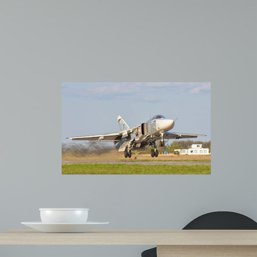 Ukrainian Air Force Su-24 Wall Decal Design 6