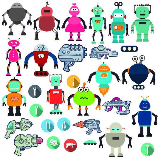 Toy Robot Wall Decal