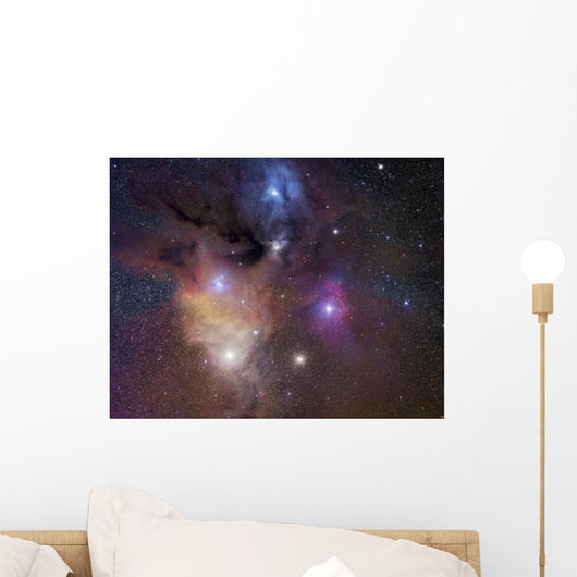 Rho Ophiuchi Nebula Wall Decal Design 1