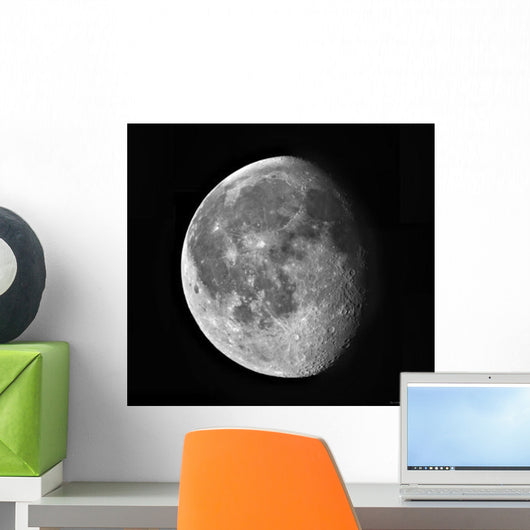Waning Moon Wall Decal