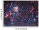 Tarantula Nebula Wall Decal