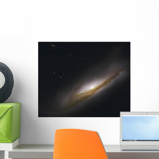 Ngc 3190 Spiral Galaxy Wall Decal