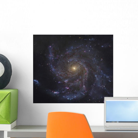 Pinwheel Galaxy Wall Decal Design 1