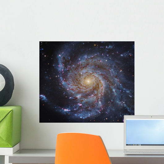 Messier 101 Pinwheel Galaxy Wall Decal