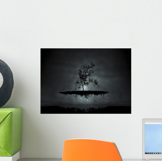 Digitally Generated Image Flying Wall Decal Design 3