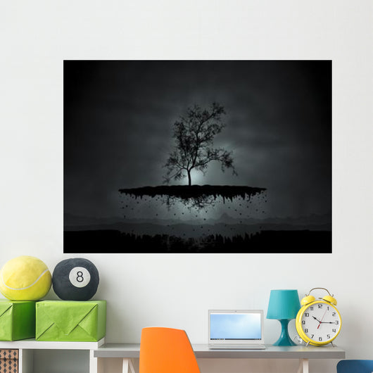 Digitally Generated Image Flying Wall Decal Design 3