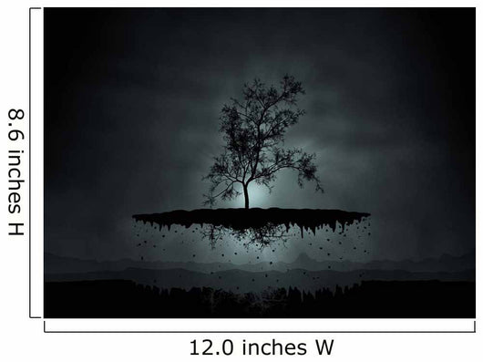 Digitally Generated Image Flying Wall Decal Design 3