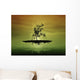 Digitally Generated Image Flying Wall Decal Design 1