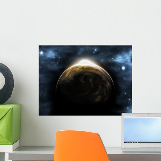 Digitally Generated Image Sunrise Wall Decal