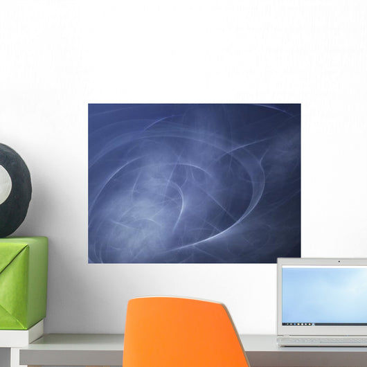 Abstract Illustration Motion Wall Decal