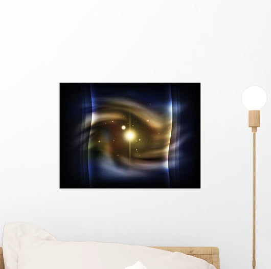 Digitally Generated Image Deep Wall Decal