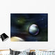Illustration Planets Outer Space Wall Decal