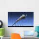 Illustration Child Looking Moon Wall Decal