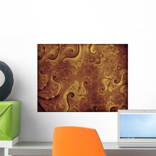 Abstract Illustration Wall Decal Design 1