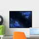 Illustration Humans and Aliens Wall Decal