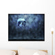 Illustration Two People Sitting Wall Decal