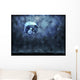 Illustration Two People Sitting Wall Decal