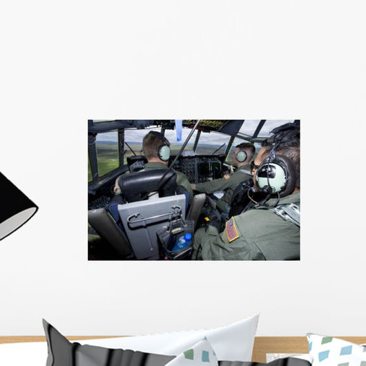 Cockpit Mc-130h Combat Talon Wall Decal