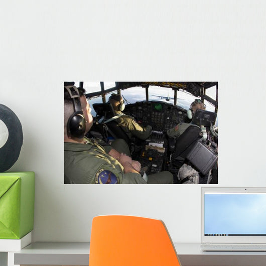 Cockpit Mc-130p Combat Shadow Wall Decal