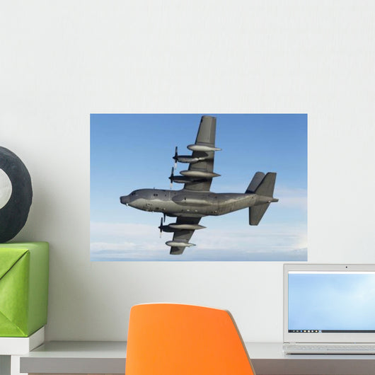 Mc-130p Combat Shadow Flight Wall Decal Design 3
