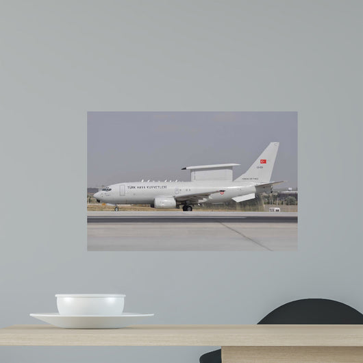 Turkish Air Force Boeing Wall Decal Design 1