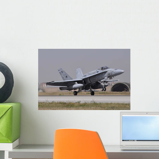 Spanish Air Force Ef-18a Wall Decal Design 1