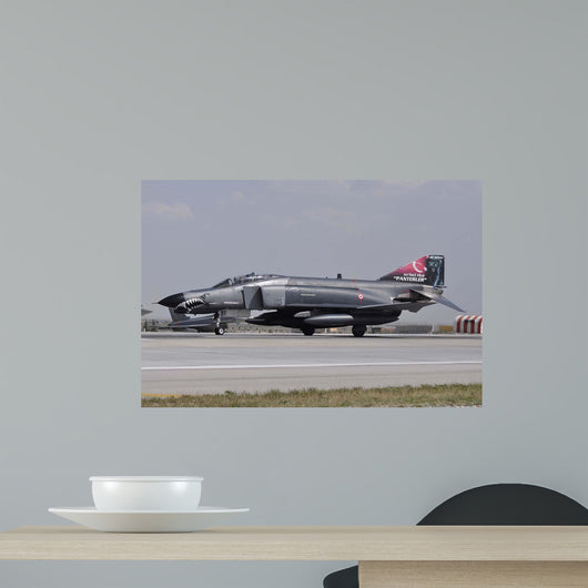 Turkish Air Force F-4e Wall Decal Design 4