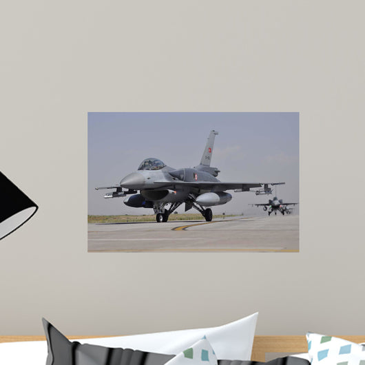 Turkish Air Force F-16c Wall Decal Design 1