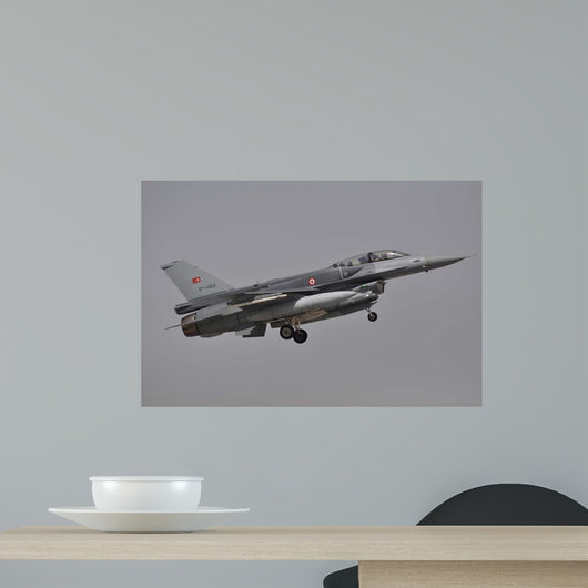 Turkish Air Force F-16d Wall Decal Design 4