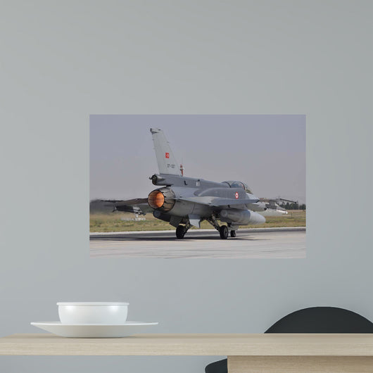 Turkish Air Force F-16d Wall Decal Design 3
