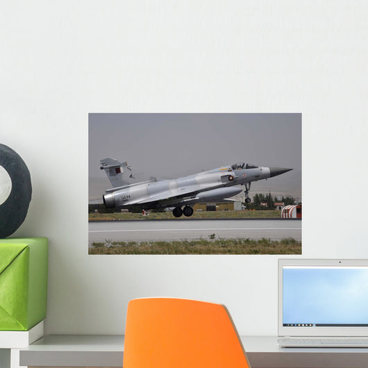 Mirage 2000-5eda Qatar Emiri Wall Decal Design 4