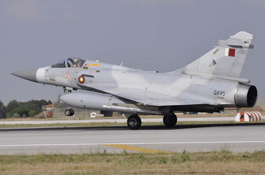 Mirage 2000-5eda Qatar Emiri Wall Decal Design 3
