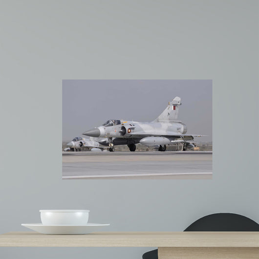 Mirage 2000-5eda Qatar Emiri Wall Decal Design 2