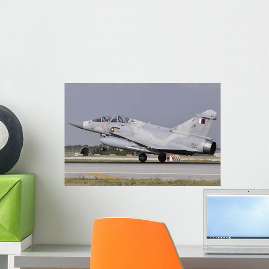 Mirage 2000-5eda Qatar Emiri Wall Decal Design 1