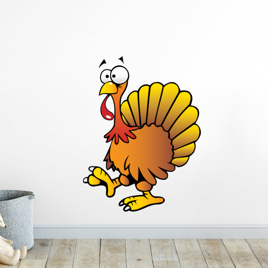 Cartoon Gobbler Wall Decal