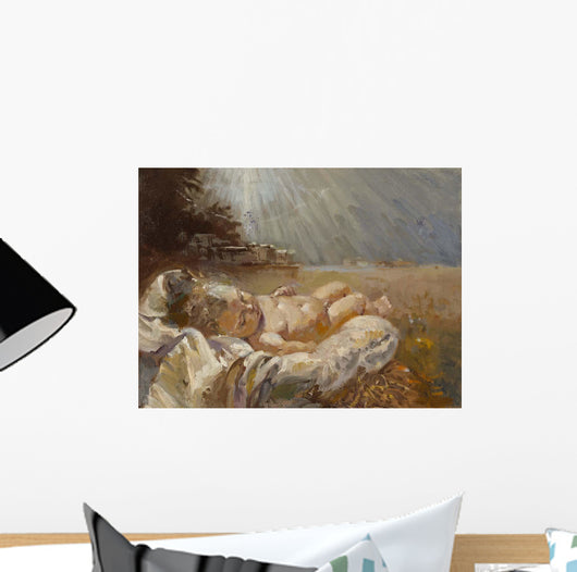 Baby Jesus Wall Mural