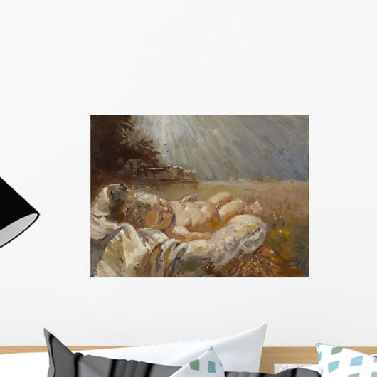 Baby Jesus Wall Mural