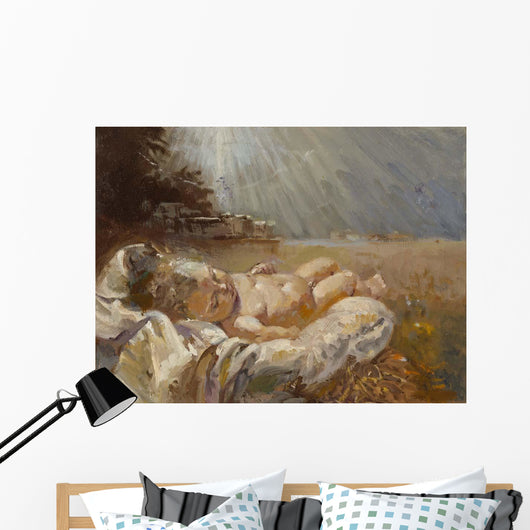 Baby Jesus Wall Mural