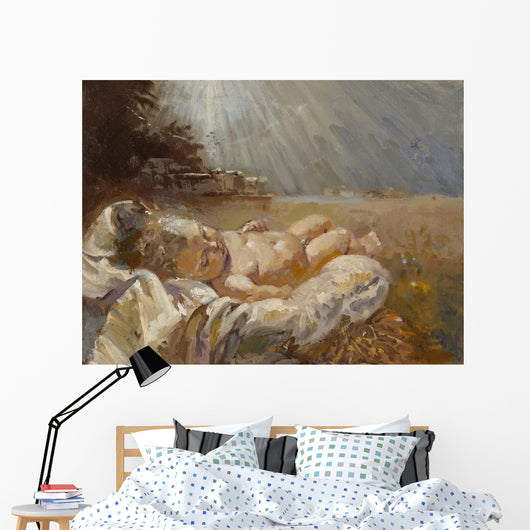 Baby Jesus Wall Mural